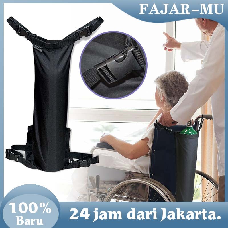 Tas Oksigen Untuk Kursi / Oxygen Cylinder Bag / Roda Oxygen Bag For Wheelchair