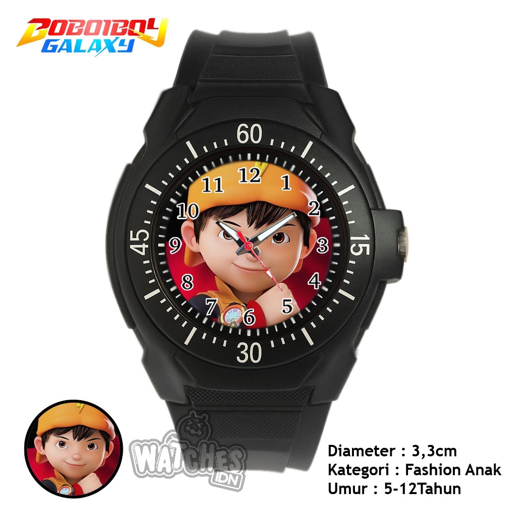 Jam Tangan Sport Karakter Anak Boboiboy