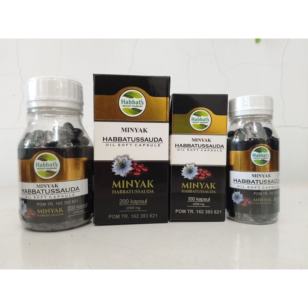 Habbatussauda Oil Soft Capsule | Minyak Habbatussauda Softgel Kapsul Lunak