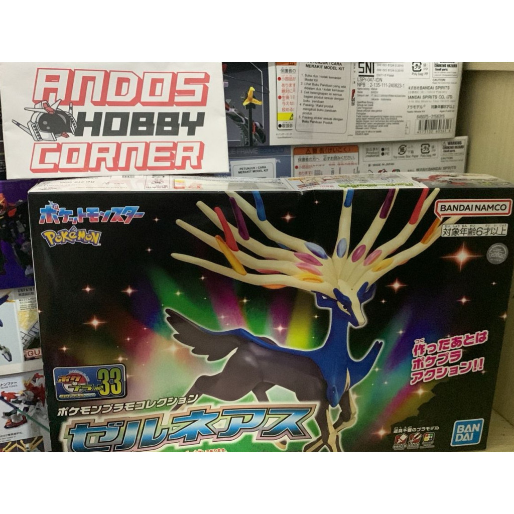 PokePla Xerneas – Pokemon Plamo Collection Select Series No. 33