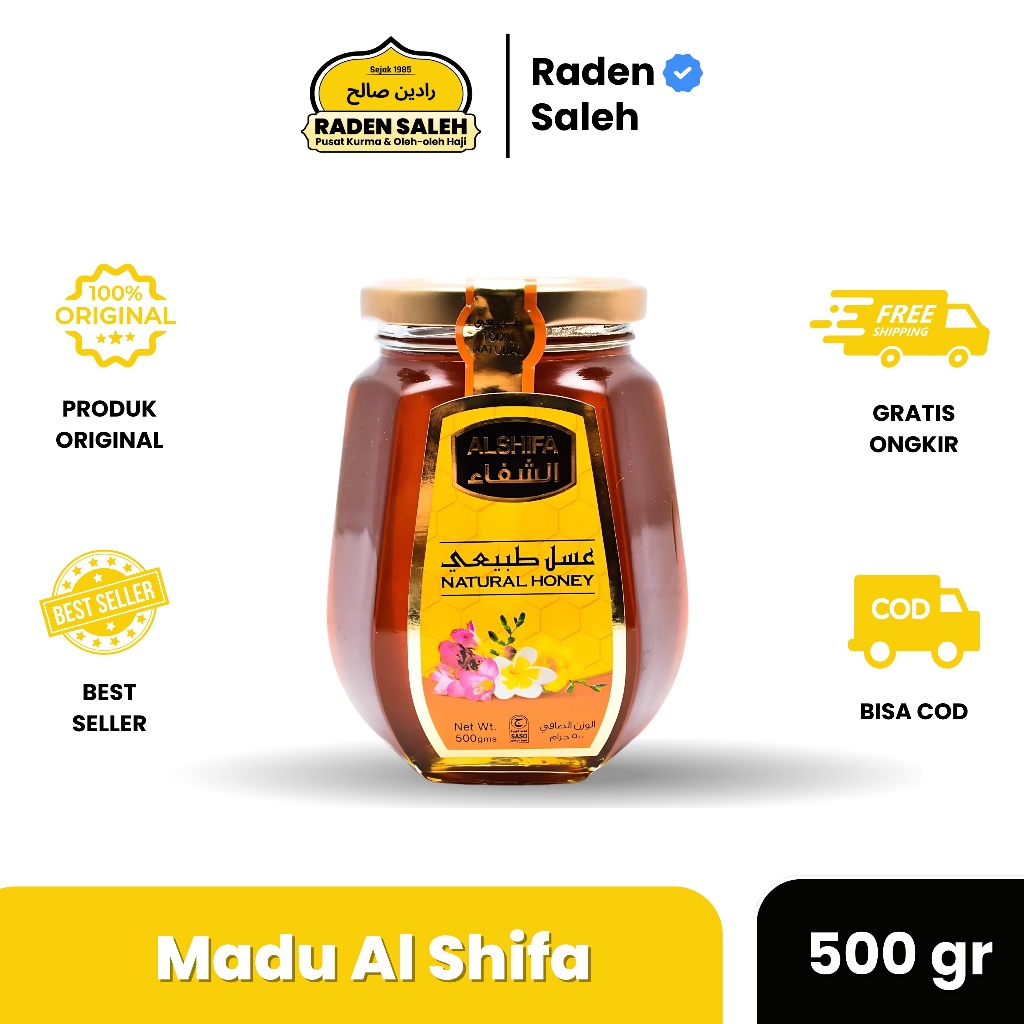 

Madu Al Shifa 500gr Madu Original | Madu Impor Dari Arab