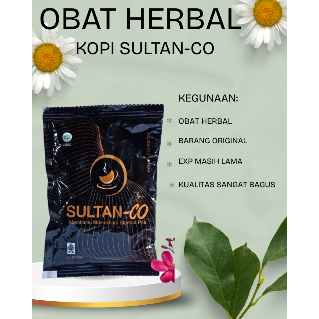 

Ready Obat Herbal Kopi Sultan -Co Bisa Cod Obat Tradisional