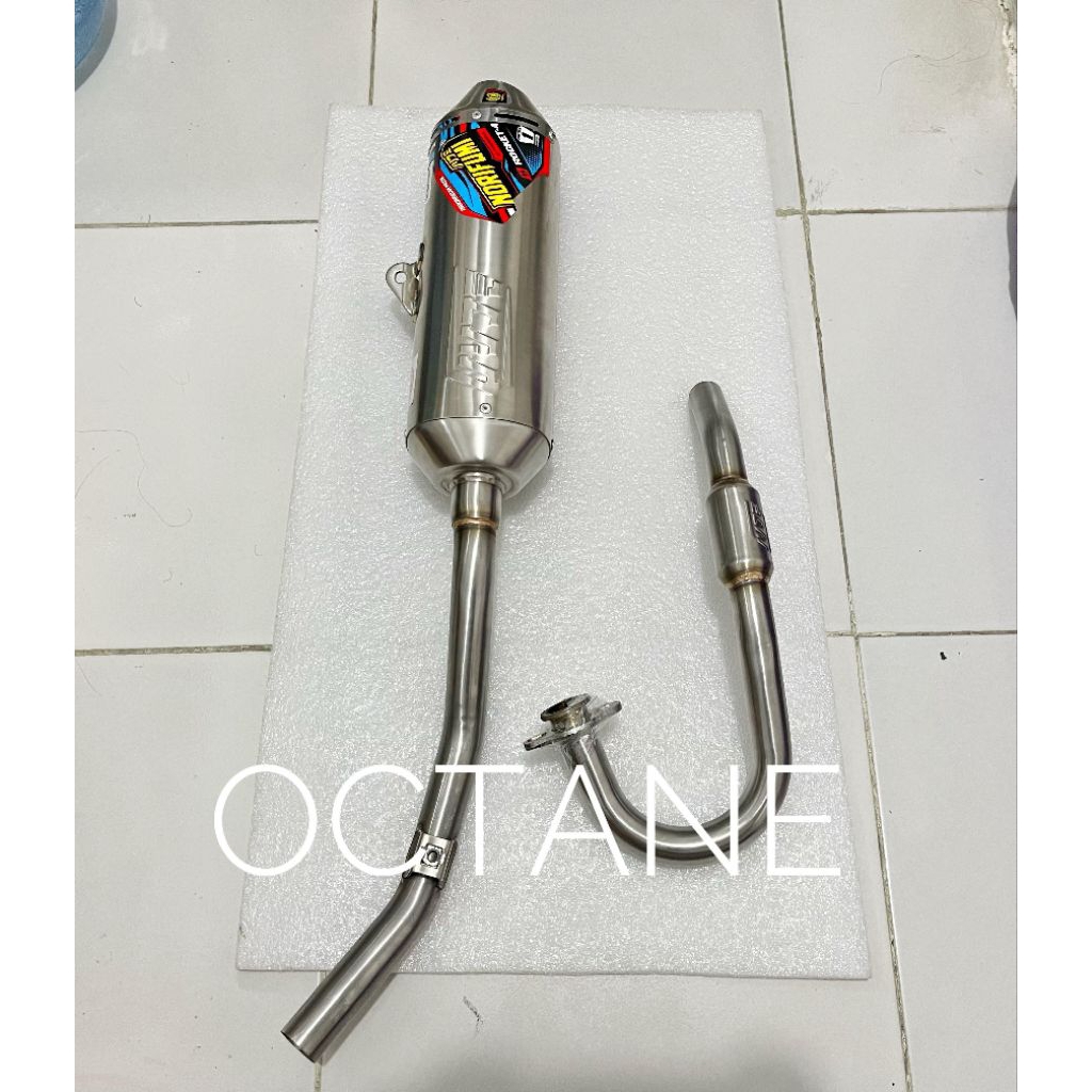 Knalpot Norifumi Rocket 4 Standar WR155 Original