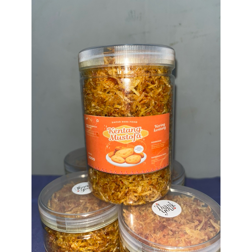 

Kering Kentang Mustofa Dapur Rere 250gr