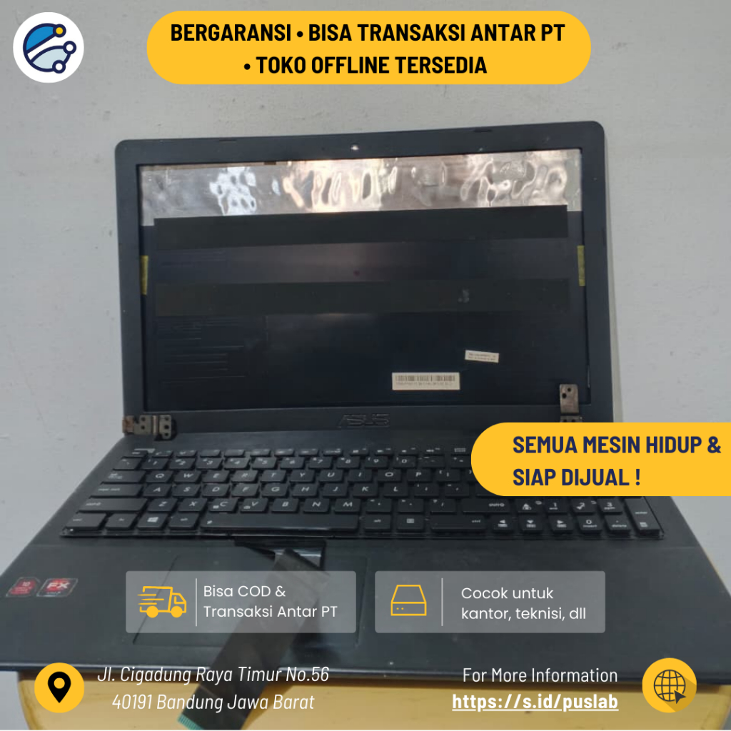 Motherboard Laptop / Mobo Laptop / Mainboard Laptop / Mesin Laptop Copotan / Board Laptop Pretelan /