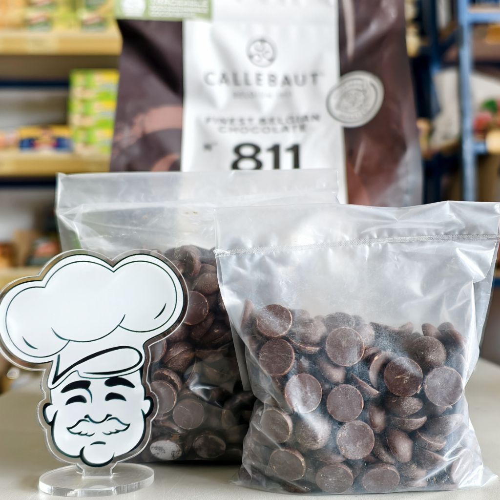 Dark Cokelat Callebaut 811 / Callebaut Dark Chocolate 811 100Gr, 250Gr / Coklat Couverture Callebaut
