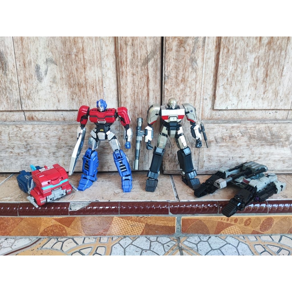 Optimus Prime + Megatron D-16 Transformers One - Yolopark AMK / JK-13 JK-10 Jingke Model