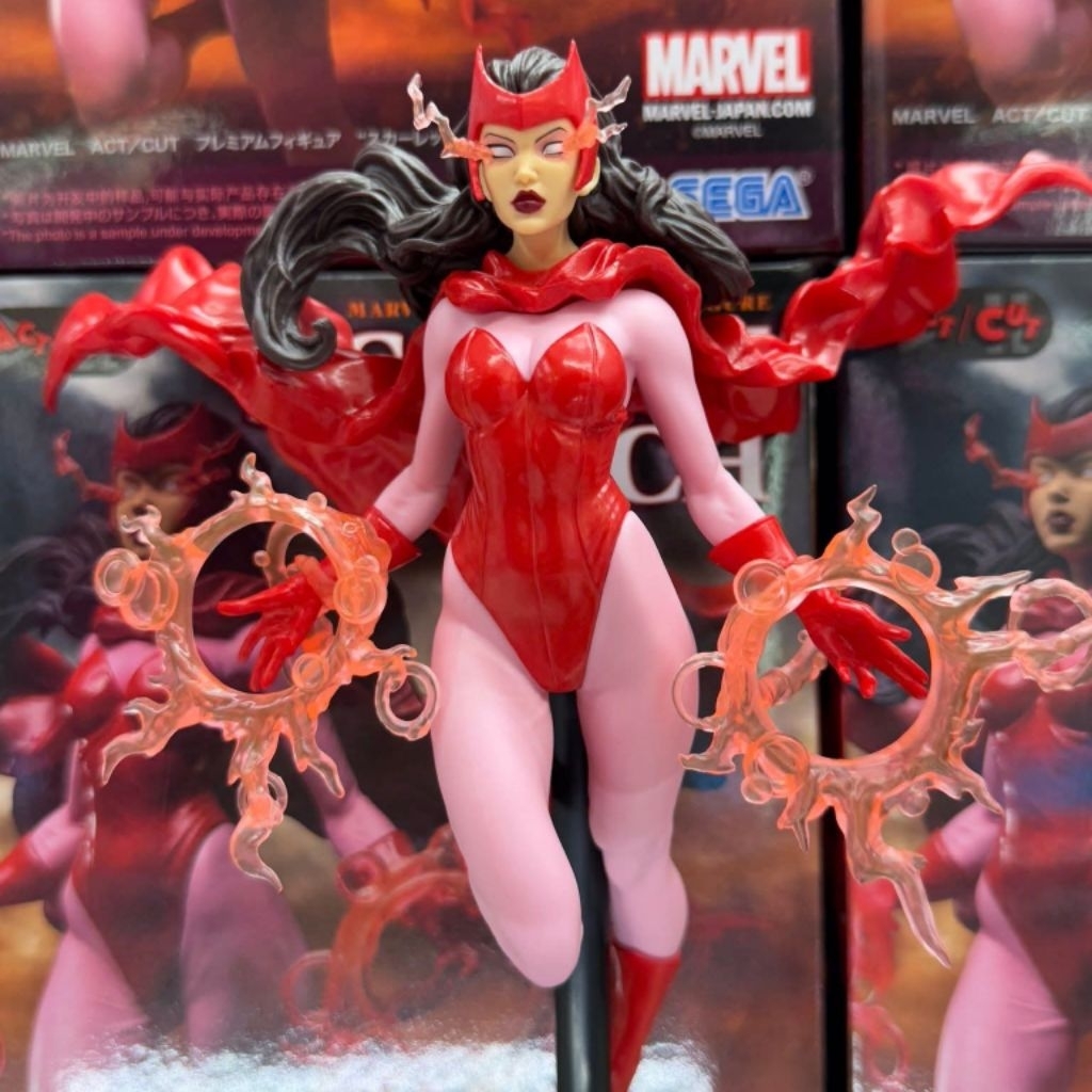 SEGA Marvel ACT/CUT Premium Figure Scarlet Witch