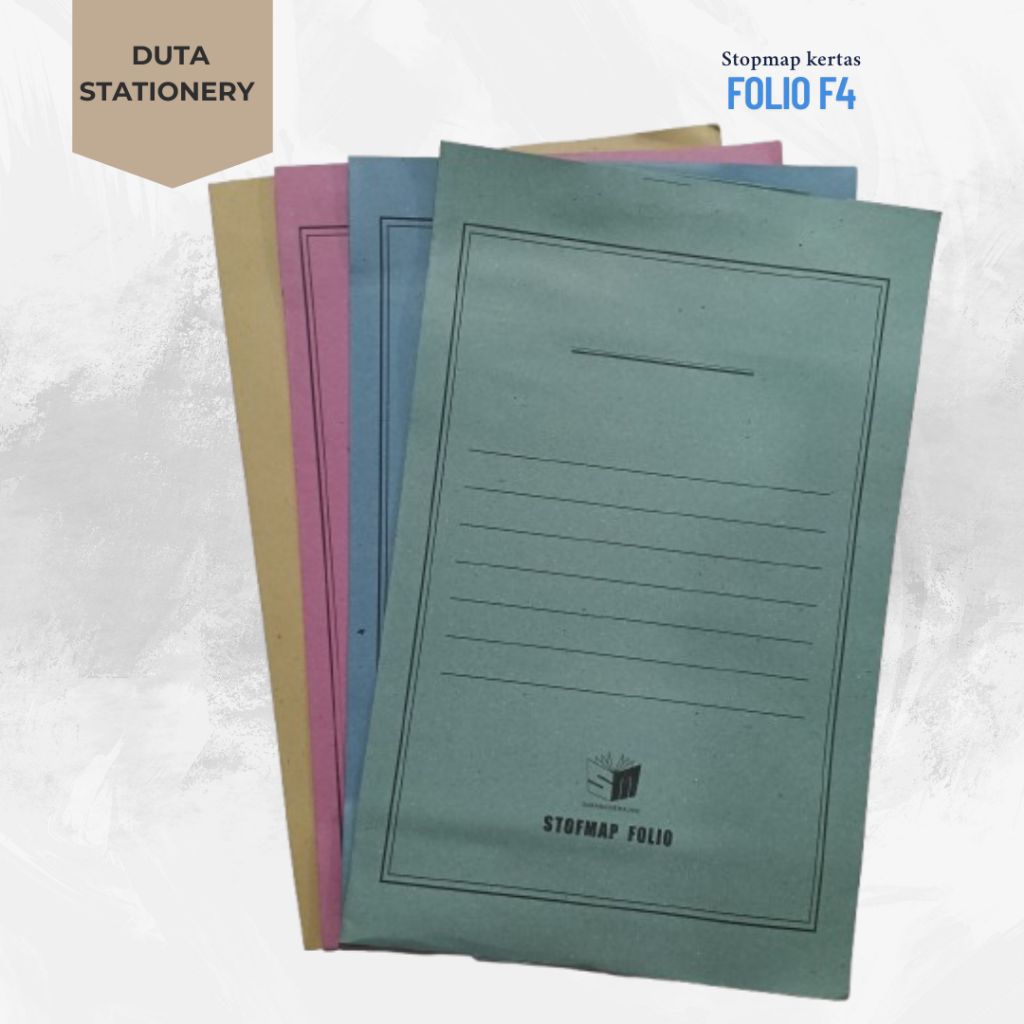 

50 PCS STOPMAP KERTAS FOLIO || MAP KERTAS FOLIO