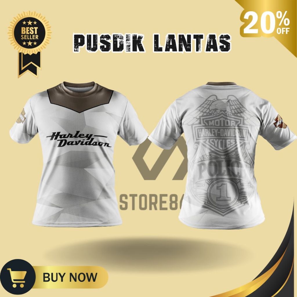 JERSEY PUSDIK LANTAS X1 FULLPRINT SUBLIME / KAOS PUSDIK LANTAS DRIFIT / JERSEY PUSDIK LANTAS / FULL 