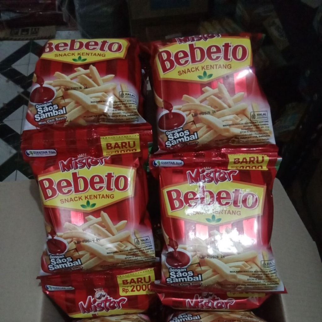 

Ciki Mister Bebeto | Snack Kentang /rcg