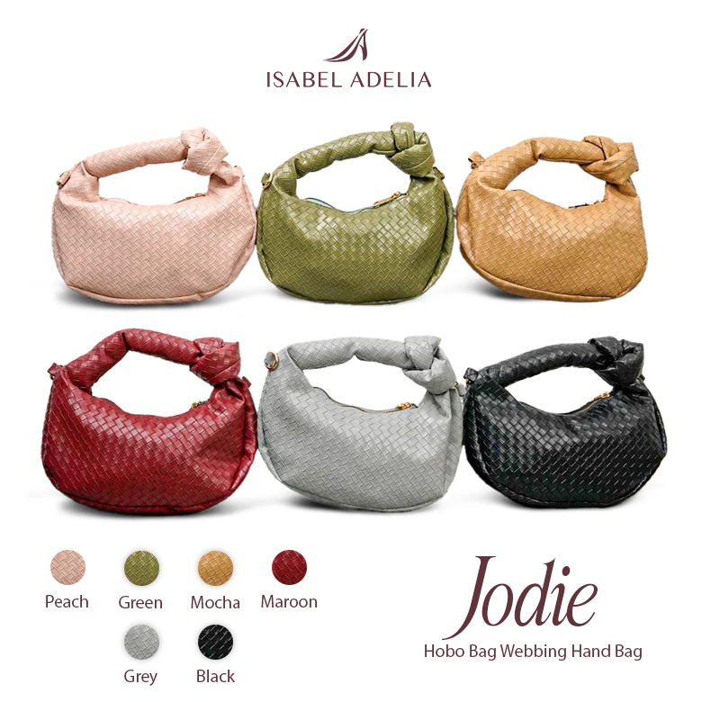 Isabel Adelia JODIE Slingbag Tas Wanita Casual Kuliah Hobo Bag Leather Handbag Simple