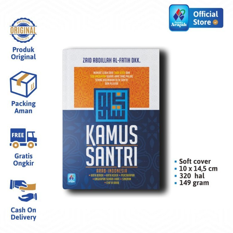 Kamus Santri Saluni - Arab - Indonesia/ Kamus Saku Saluni ORI Pustaka Arafah
