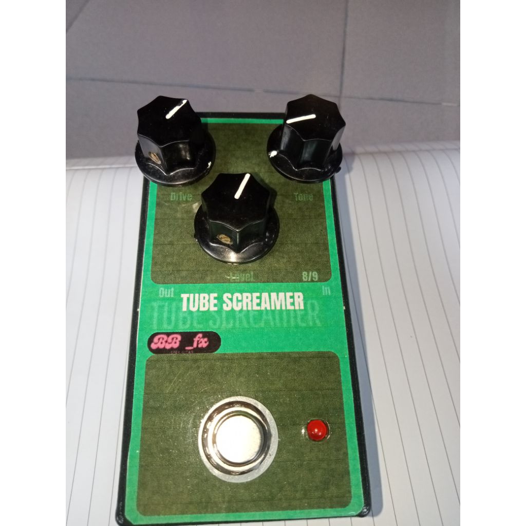 efek gitar overdrive | base on ts9 overdrive tubescream