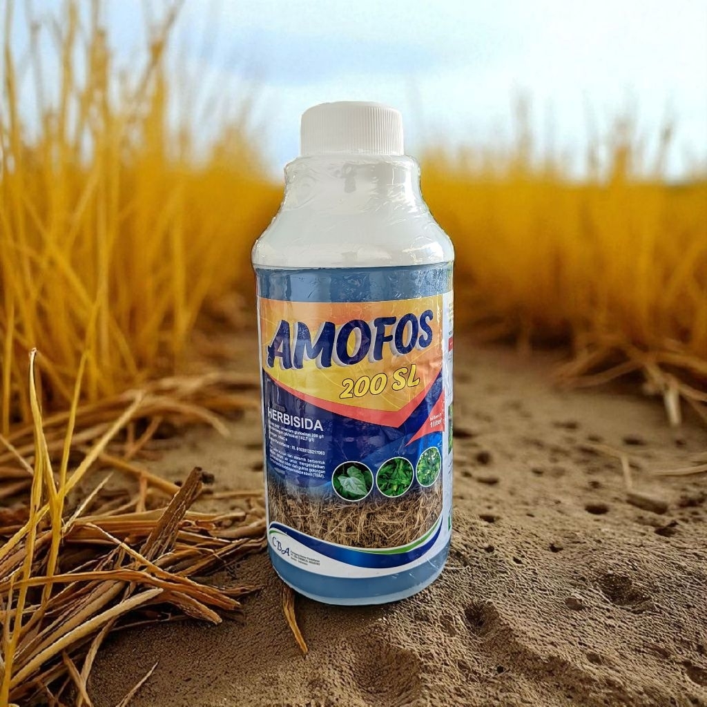 AMOFOS 200 SL - 1 LITER - HERBISIDA - RACUN RUMPUT LULANGAN