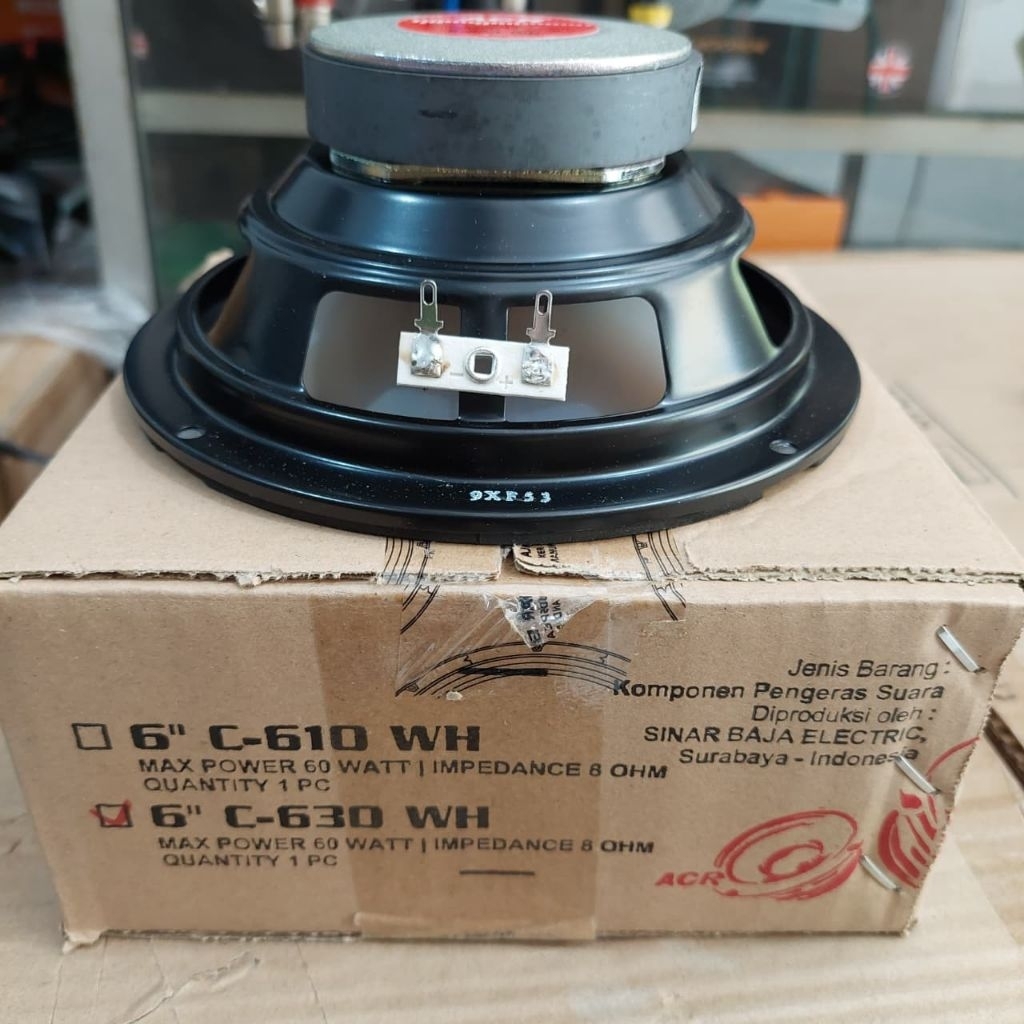 speaker ACR 6 inch ACR 630 original speaker komponen 6 inch