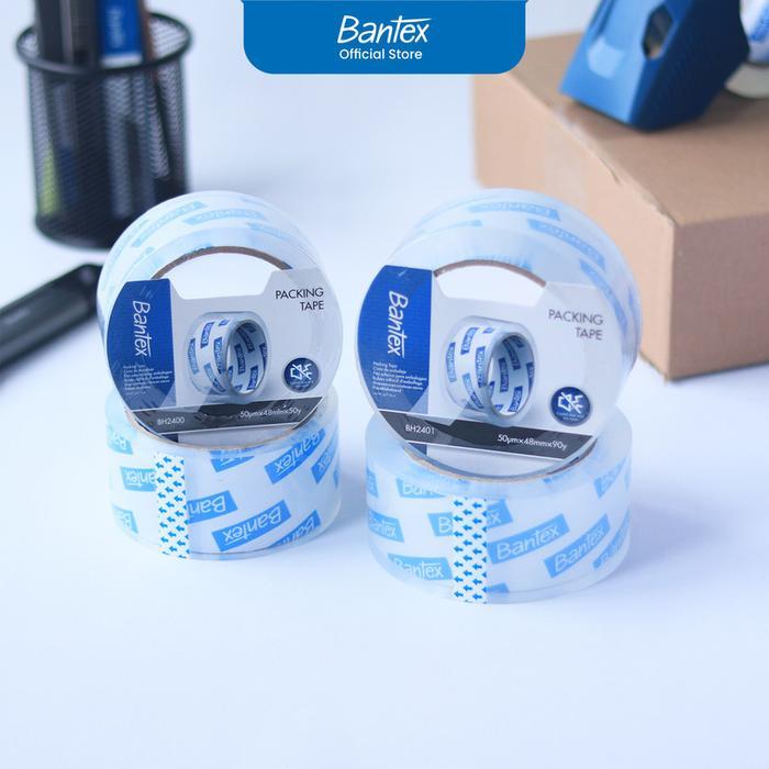 

Bantex Lakban Low Noise <65dB / Bising Rendah Transparan Bening 48 mm Kualitas Terbaik BH240X