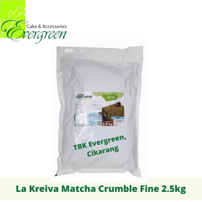

La Kreiva Matcha Crumble Fine 2.5KG
