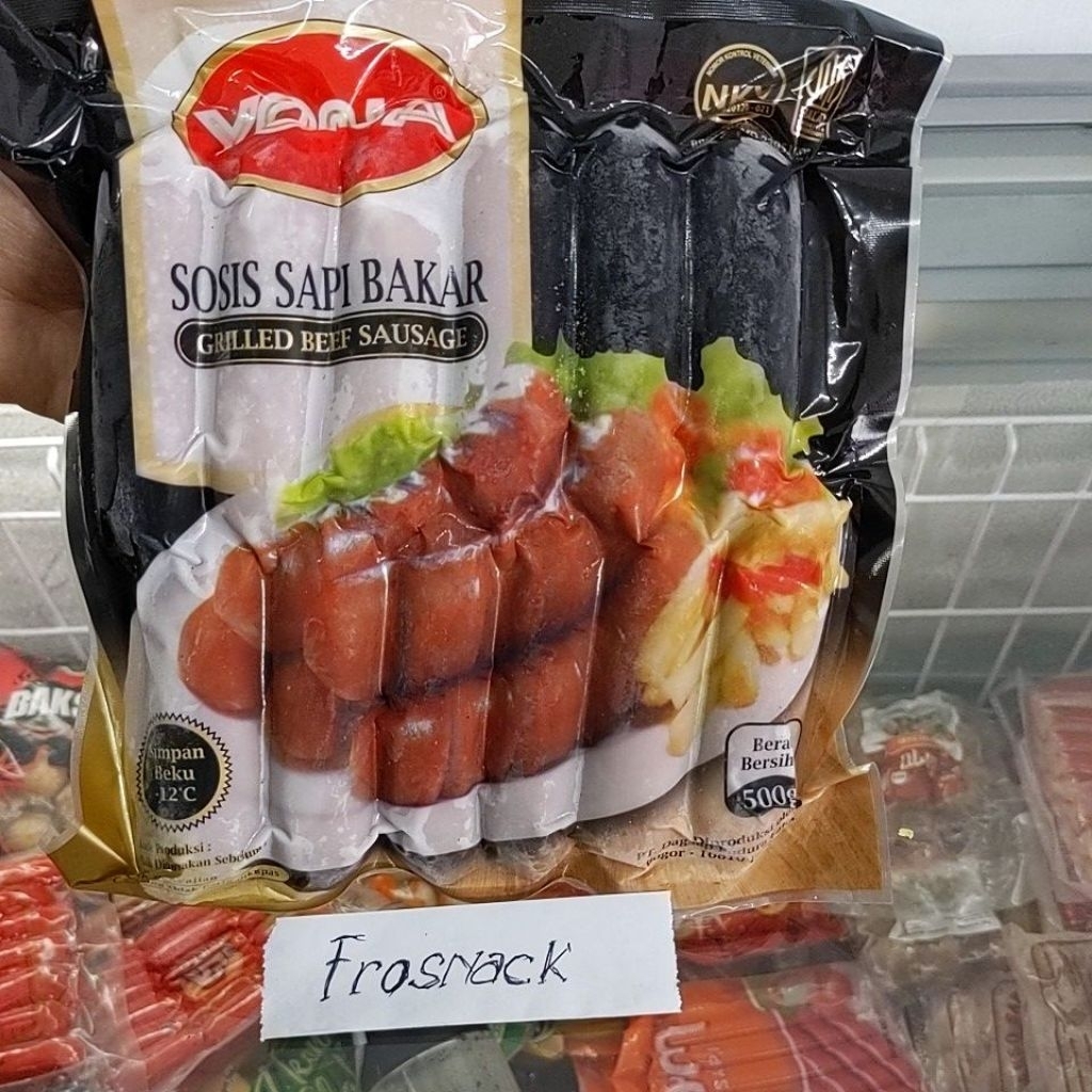 

Sosis sapi bakar Yona 500g