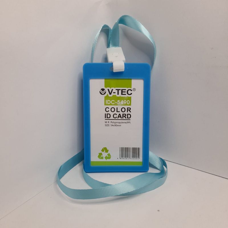 

JUAL ID CARD+TALI V-TEC IDC-5490 BIRU MUDA