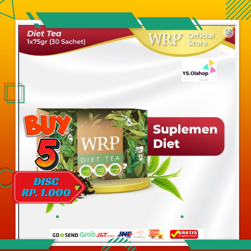 WRP Diet Tea 30 Sachet Suplemen Teh Hijau Pelangsing