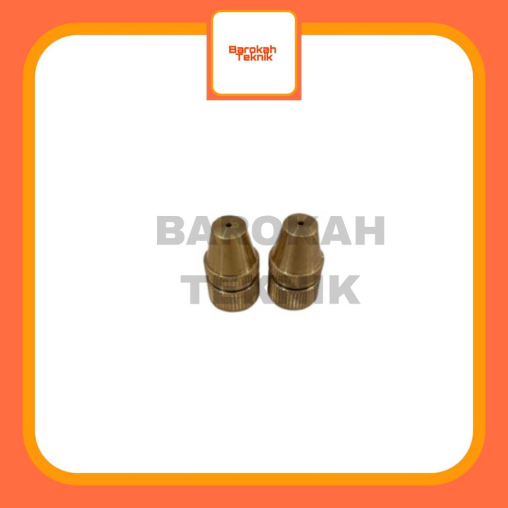 Spuyer Nozzel / Spuyer Kuningan 1Lubang Mesin Semprot Hama Gendong Knapsack Sprayer Electric