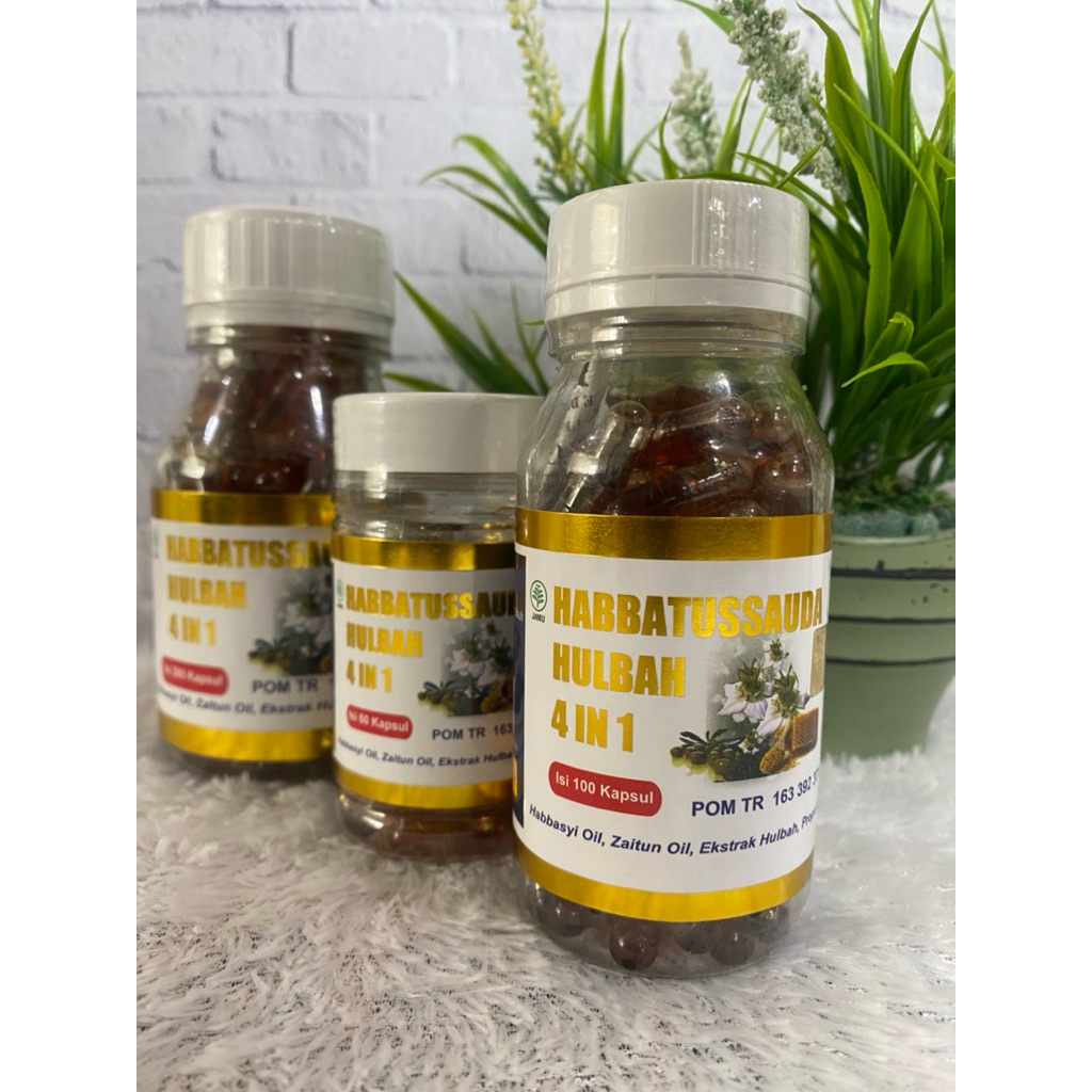

Hulbah Sauda 4in1 - Jinten Hitam - Suplemen Kesehatan - Pusat herbal 02