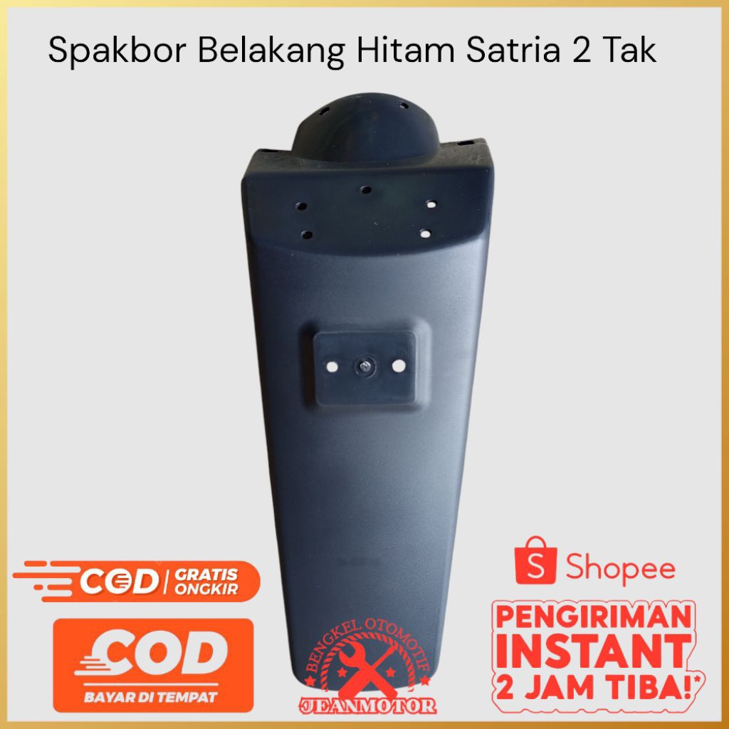 Spakbor Belakang Kotak Hitam Satria 2 Tak 2T Lumba – Aksesoris Motor Racing & Harian