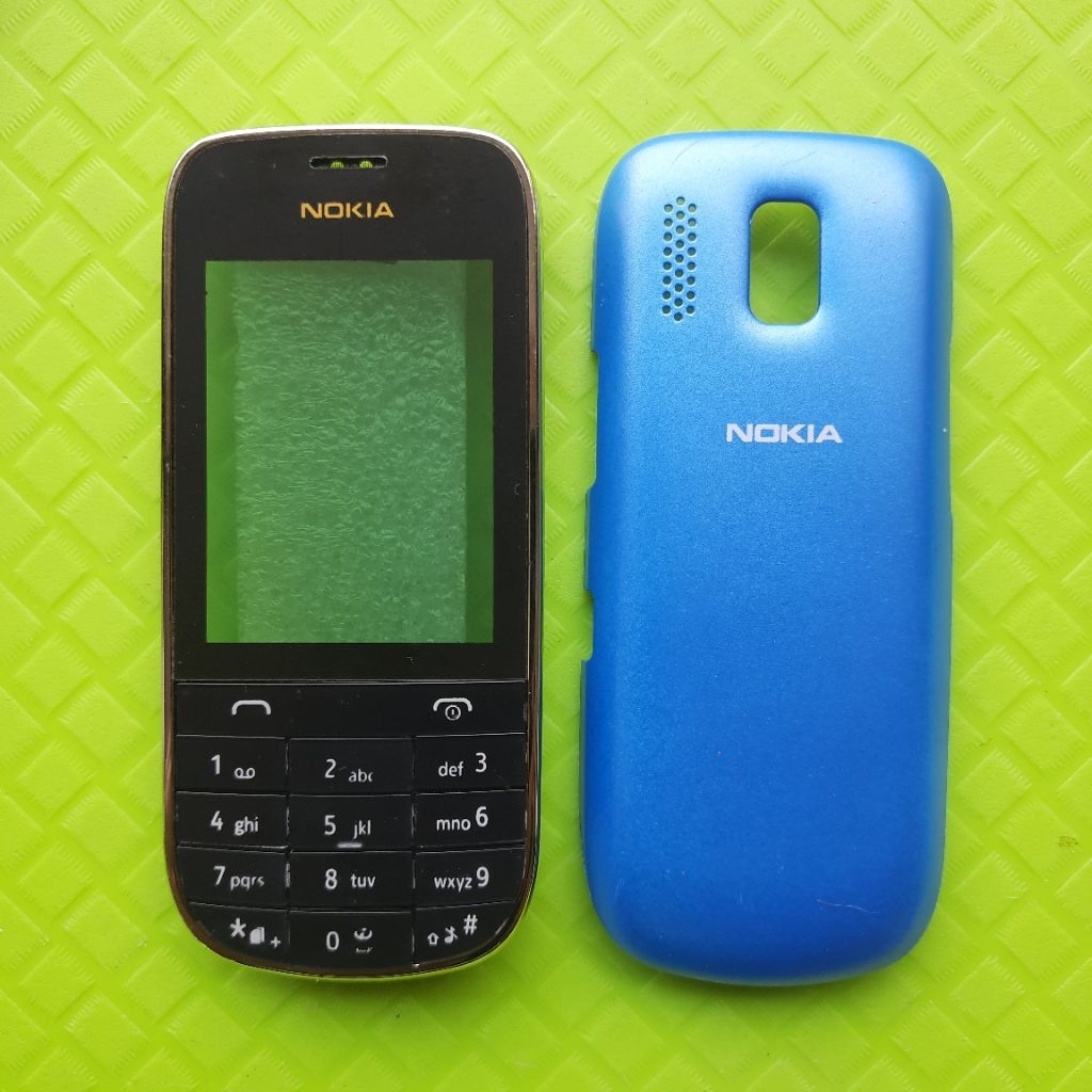 CASING CASE HP NOKIA 202 NOKIA ASHA 202 ORI / METALIK