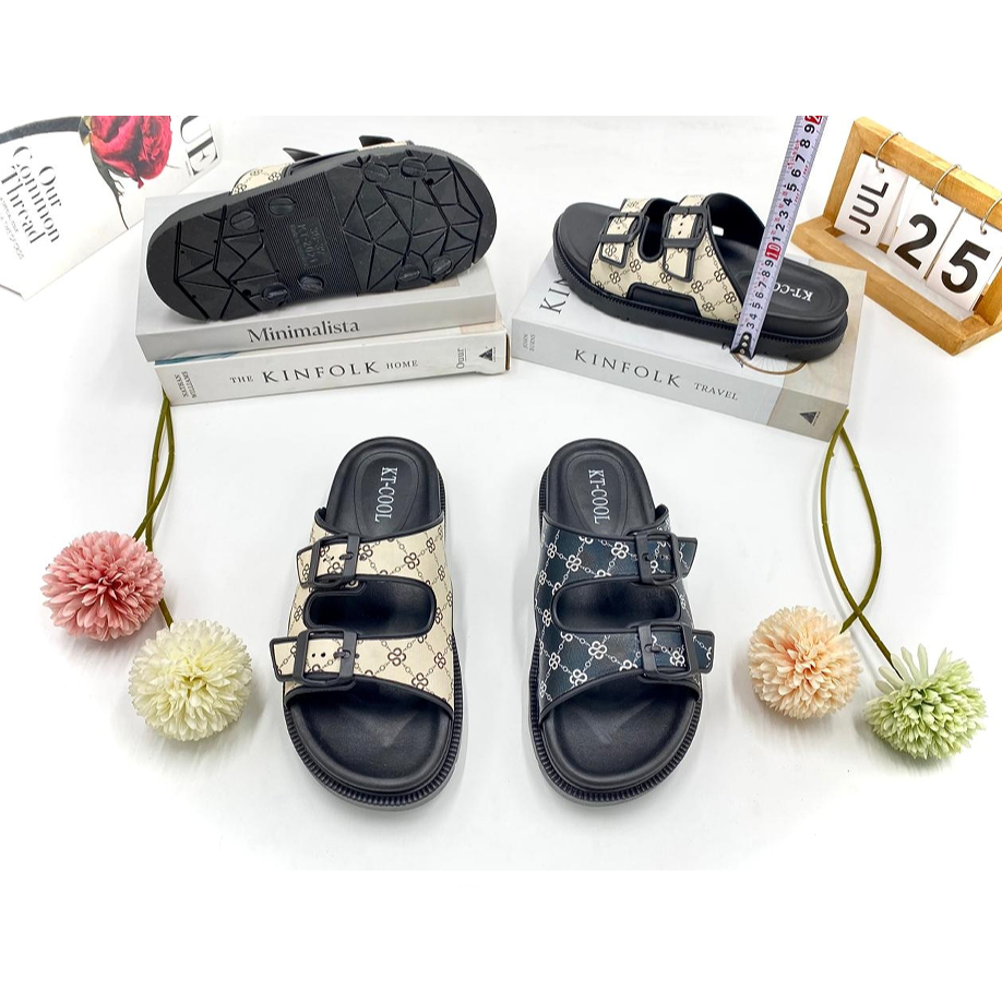 Sandal Wanita Terkini Sandal  Falt Karet Jelly Wanita K-2021-6 Model Sandal Wanita