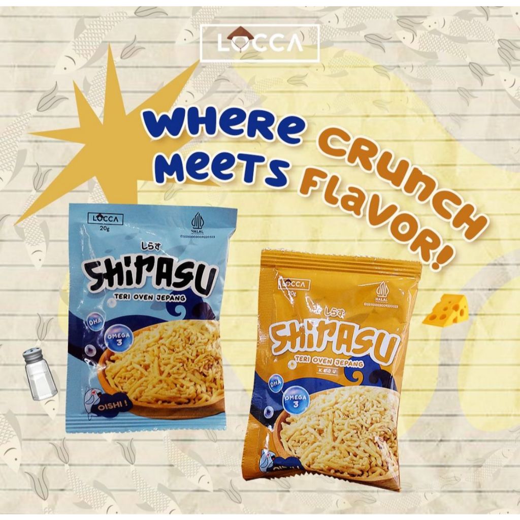 

Locca - Shirasu Teri Oven Jepang - 20gr