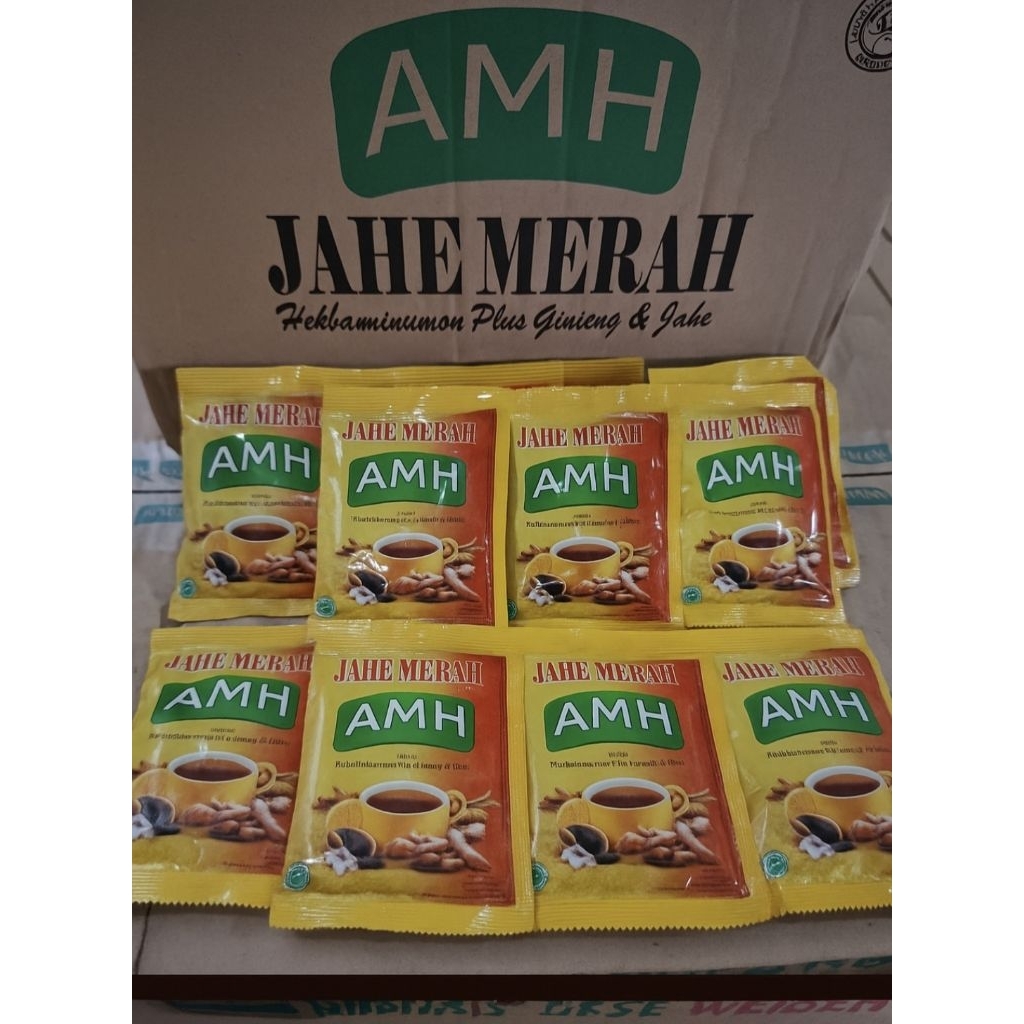 

AMH Jahe Merah 1 Pack isi 50 Sachet