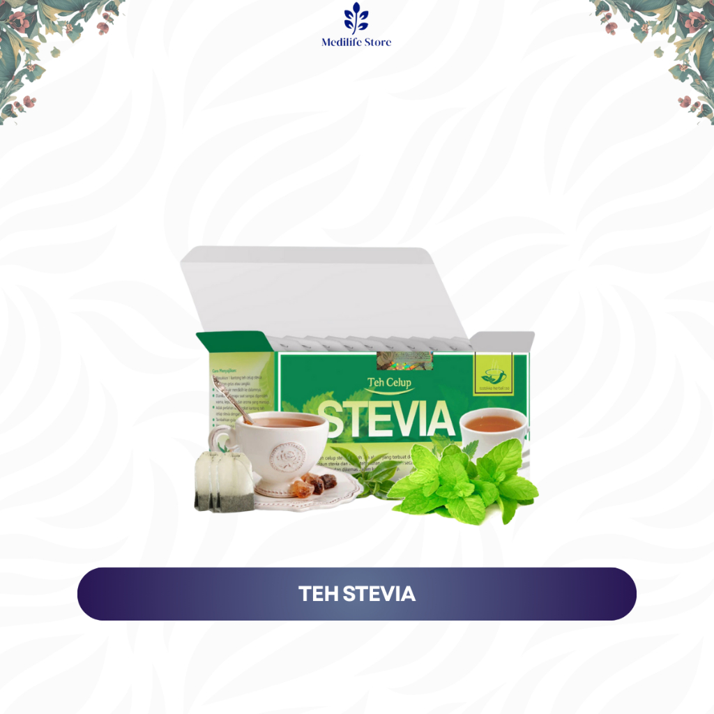 

Teh Stevia Tazakka Original – Herbal Celup Isi 20 Kantong | Menurunkan Berat Badan, Kontrol Gula Darah, Sehatkan Gigi