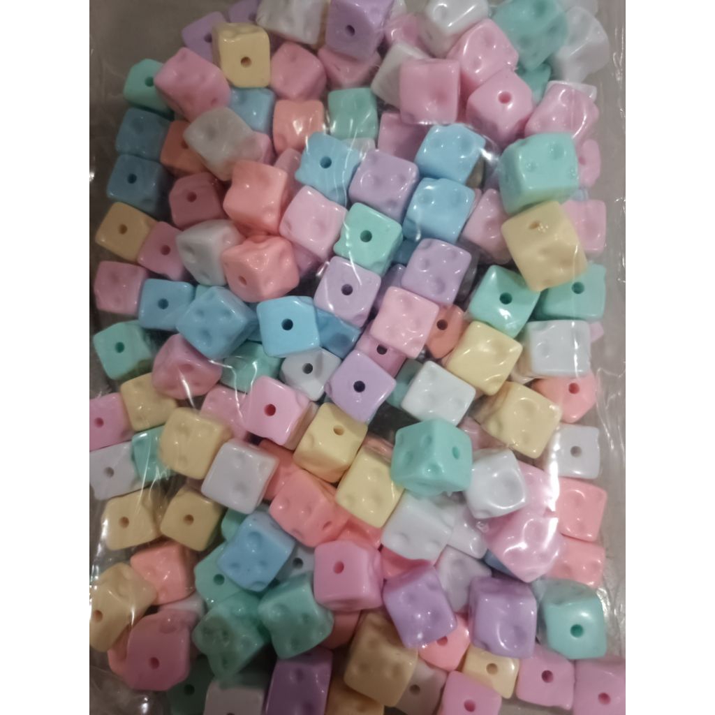 manik kotak pastel 1 pon