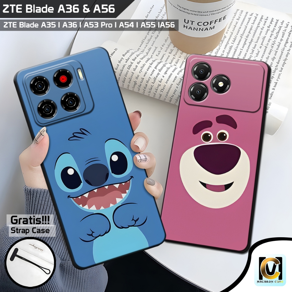Case ZTE Blade A56 & ZTE Blade A36 Terbaru 2025 Motif Lucu | SoftCase HP ZTE Blade A56 | ZTE Blade A