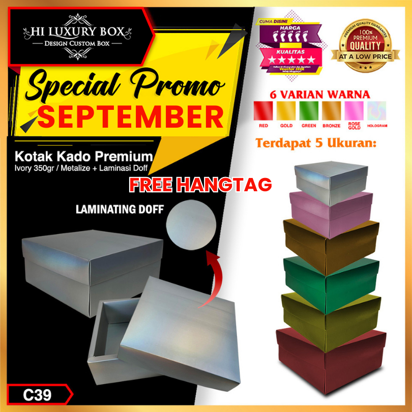 

kotak kado hologram souvenir|Dus Hadiah Special Gift|C39