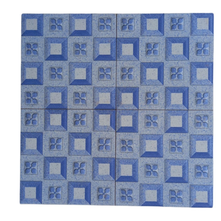 Keramik lantai kamar mandi 25x25 Indocer Celtic Blue kw eco keramik 25x25 keramik lantai kasar keram