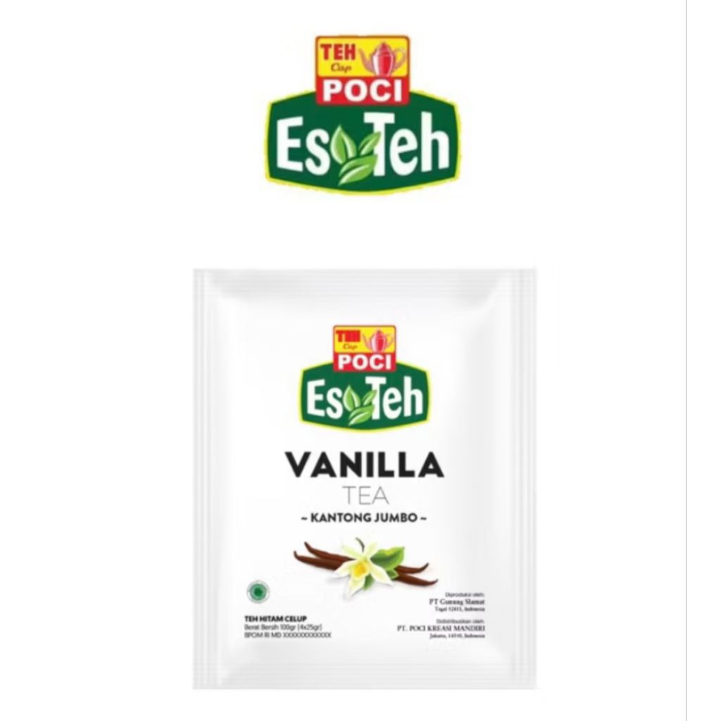 

Teh poci Vanilla/jasmine (harga satu bunkus)