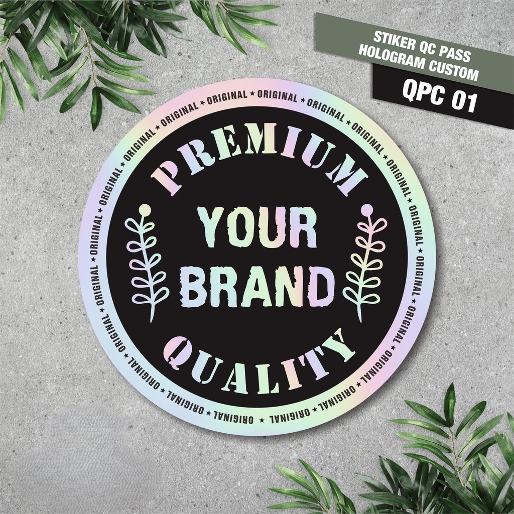 

Sticker Segel Hologram Custom - Stiker Original Waterproof Cetak Logo & Desain Murah