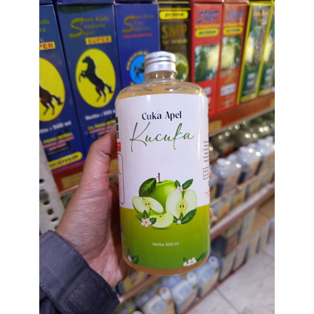 

Kucuka Cuka Nanas dan Apel 500ml
