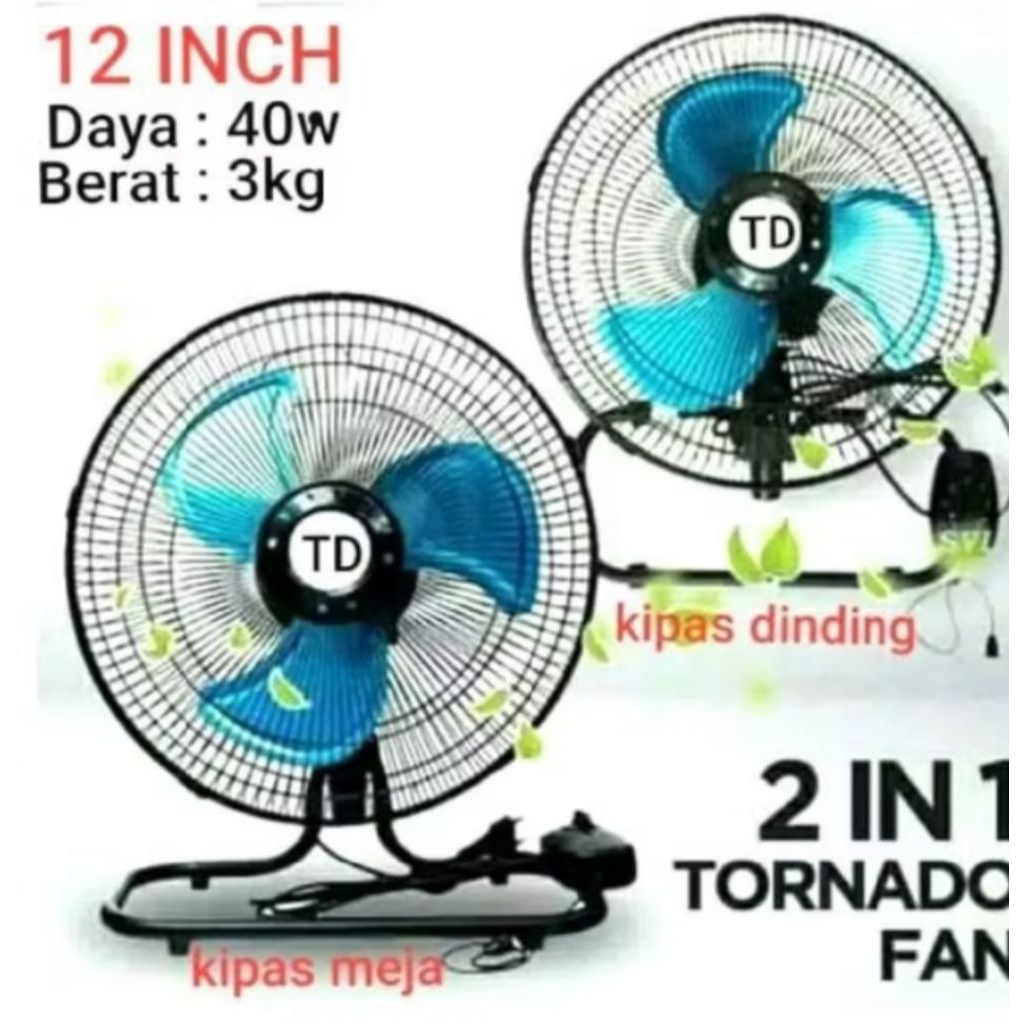 kipas TD 12 inchi tornado
