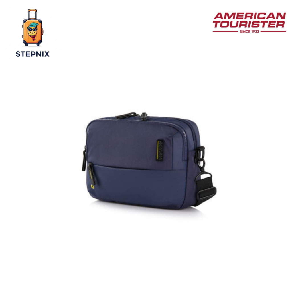 Tas Selempang American Tourister Original Pria Wanita – Sling Bag Casual Travel Zork HZ