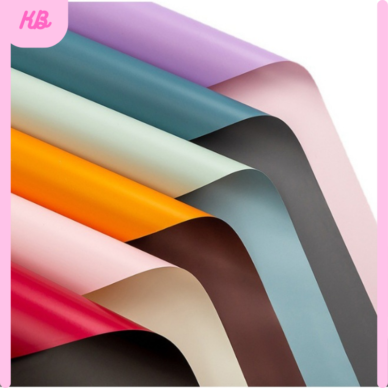 

Kertas Buket Bunga Dua Warna Pastel Polos Flower Wrapping Paper Bi Color Cellophane KB6001