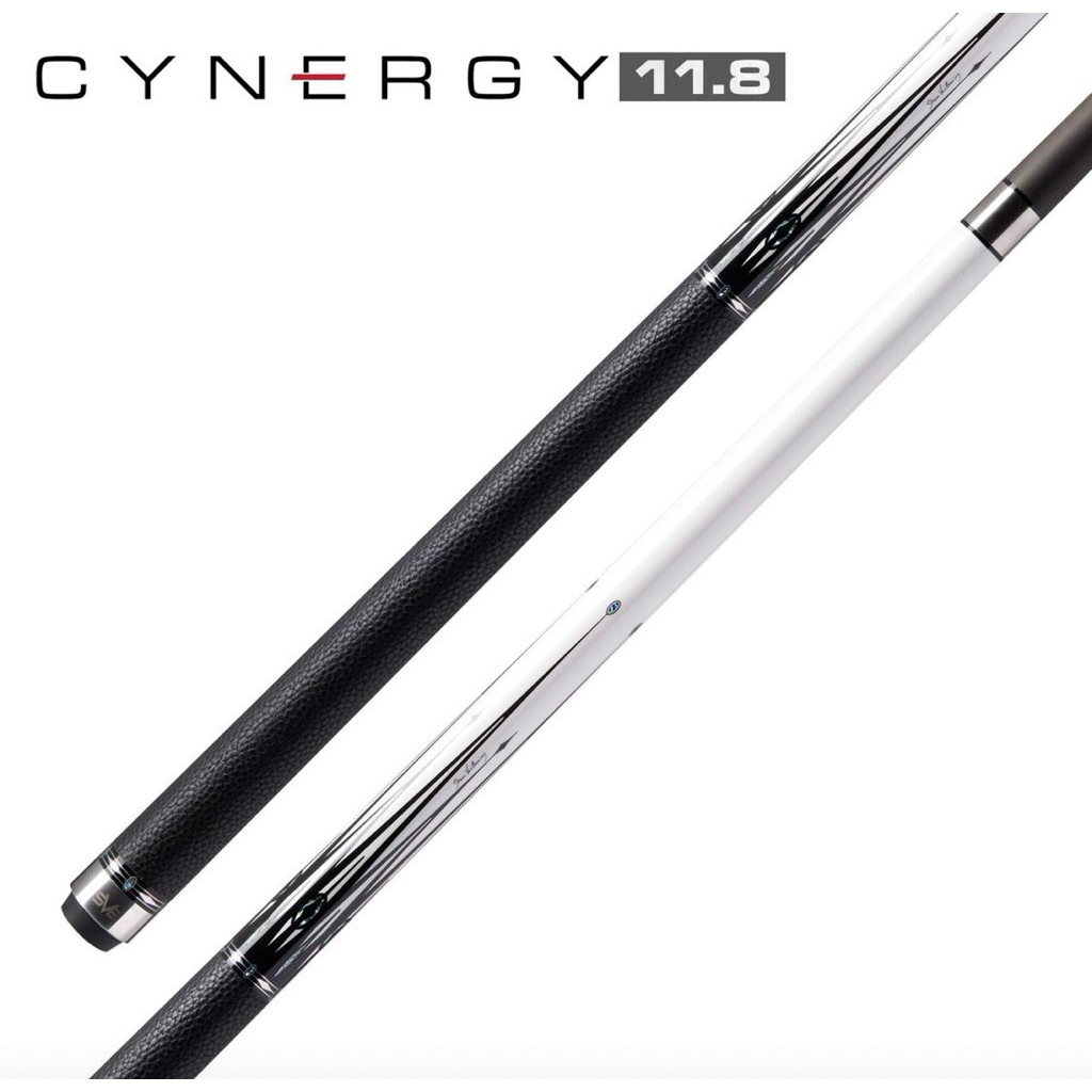 Stick Billiard Cuetec SVB Gen 2 White Putih 11.8mm Leather Wrap Brand New