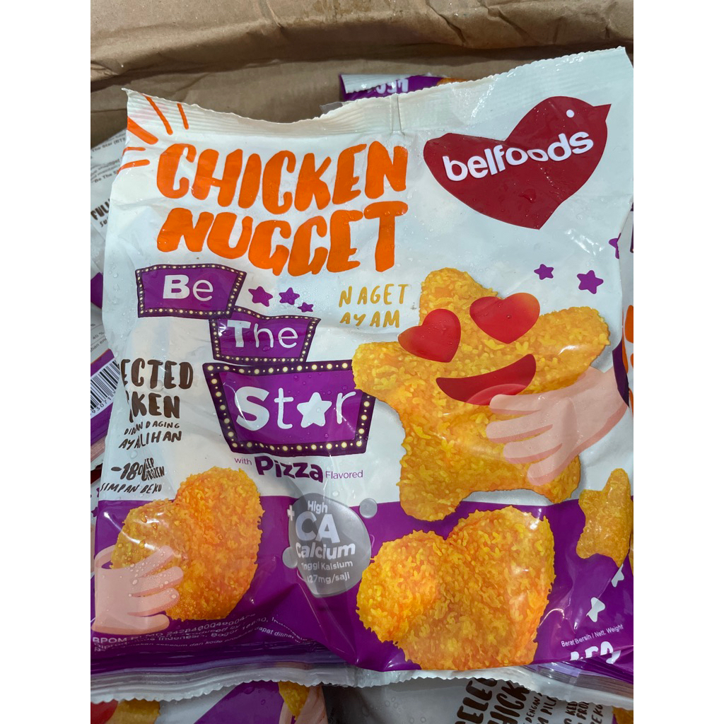 

Belfoods Chicken Nugget Be The Star With Pizza Flavored