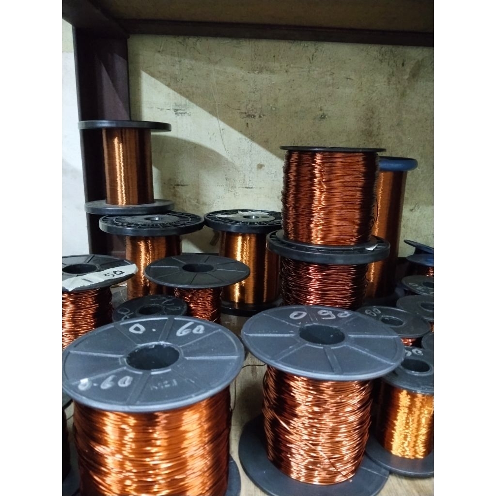 kawat tembaga email 0.40mm x 1kg