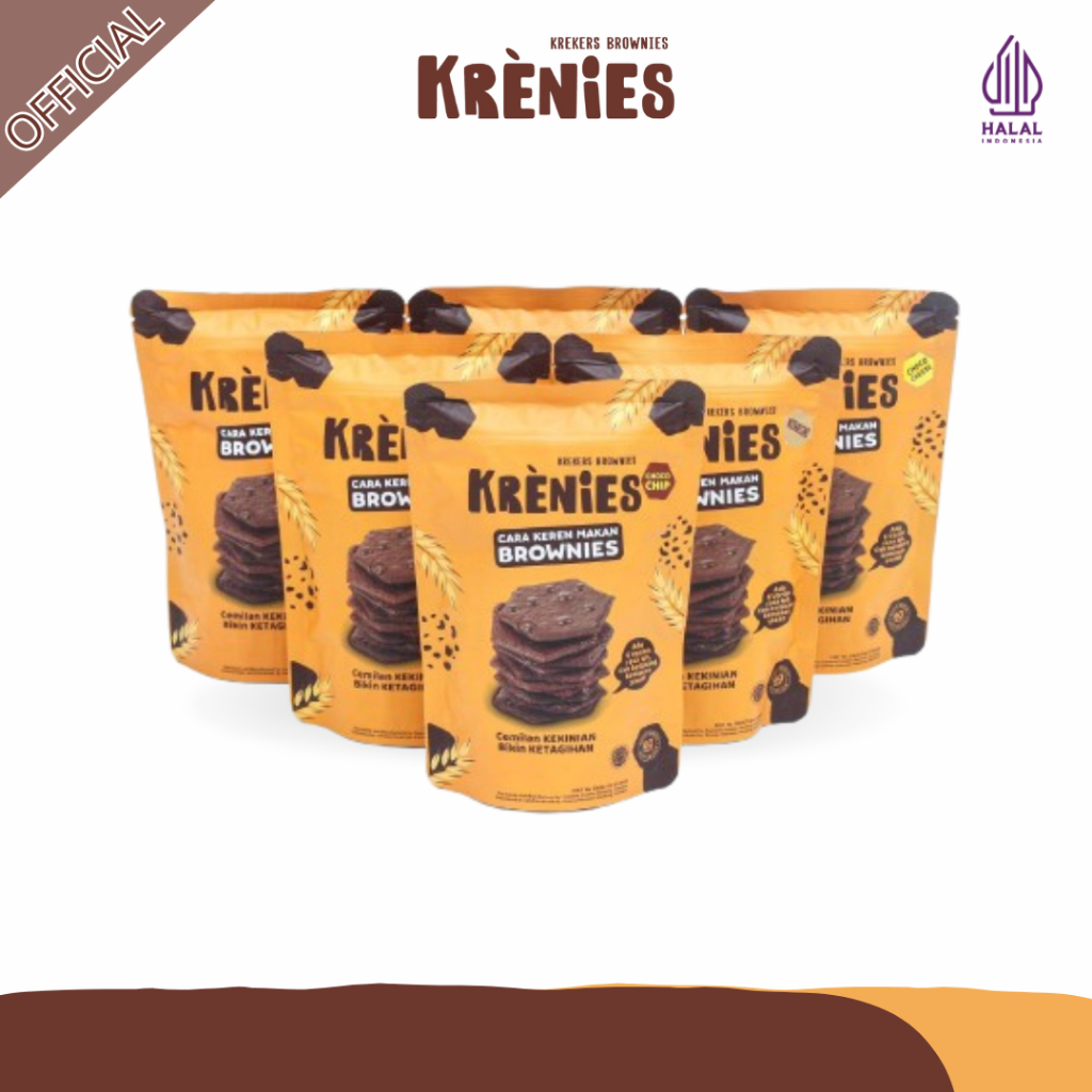 

Krenies Krekers Brownies Paket Bundling Reseller