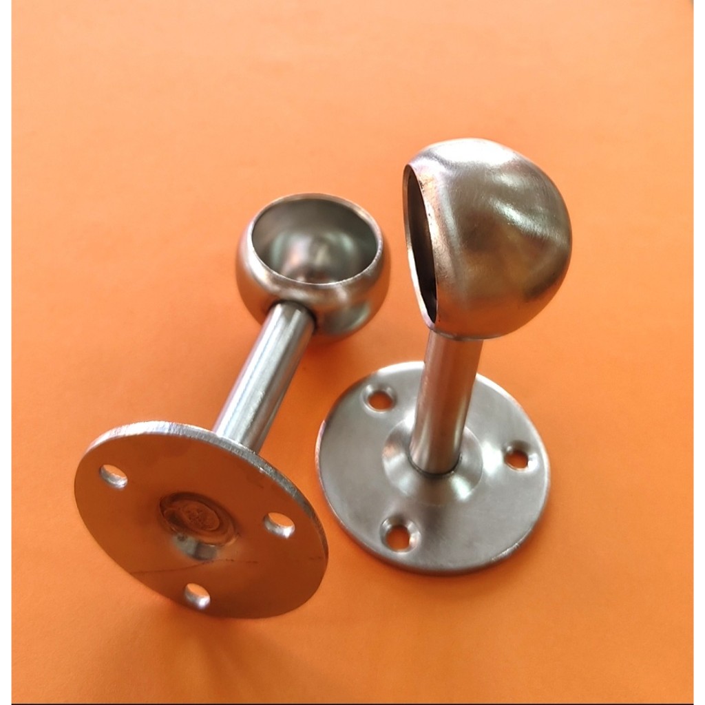 Breket pipa tiang stainless steel 1" / 25 mm