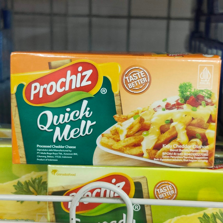 

Keju Prochiz Quick Melt 160g Tekstur Creamy