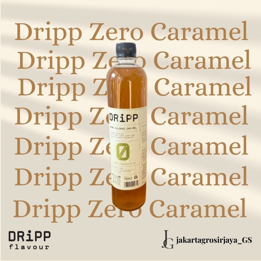 

DRIPP Zero Calorie Caramel Syrup 760 Ml